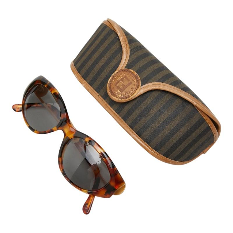 FENDI（フェンディ） サングラス アイウェア 度入り FS301 ブラウン