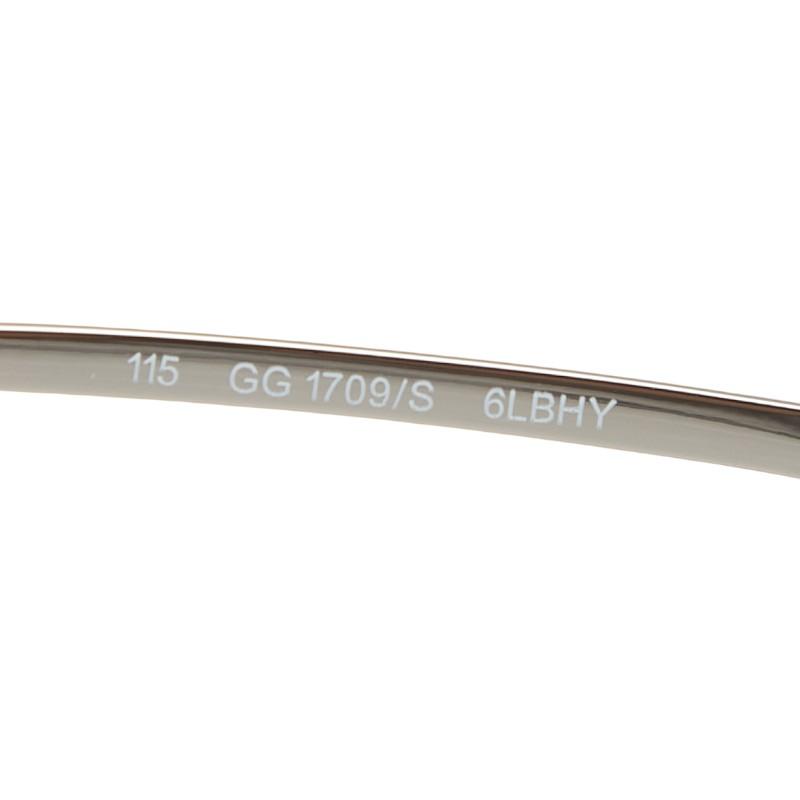 GUCCI（グッチ） 眼鏡 フレーム アイウェア リムレス GG1709/S クリア
