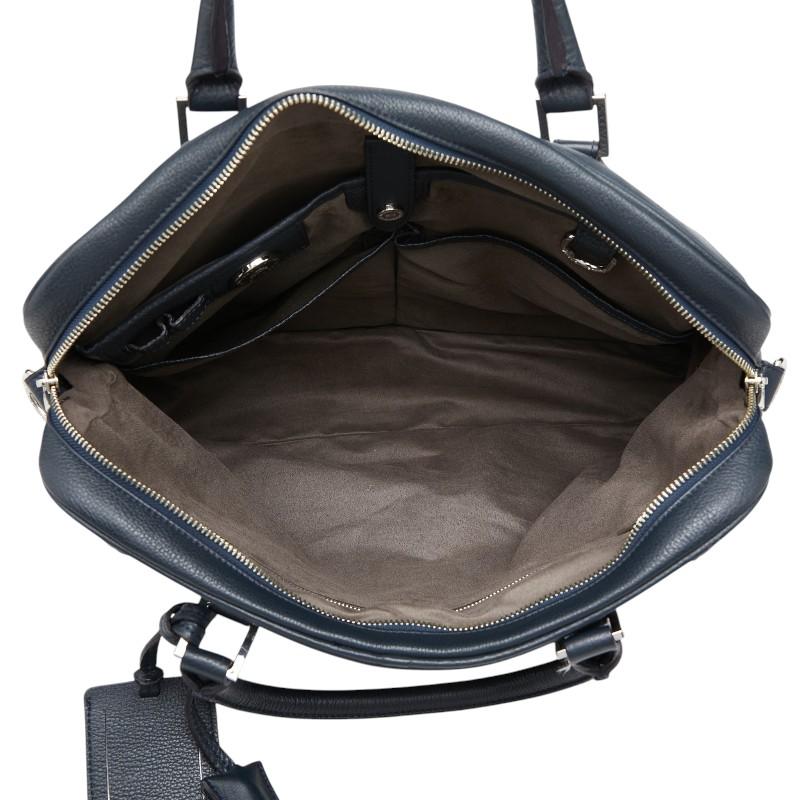 ペッレモルビダ レザー ビジネスバッグ 2way ショルダー ネイビー ペッレモルビダ ブリーフケース ビジネスバッグ ショルダー 2WAY