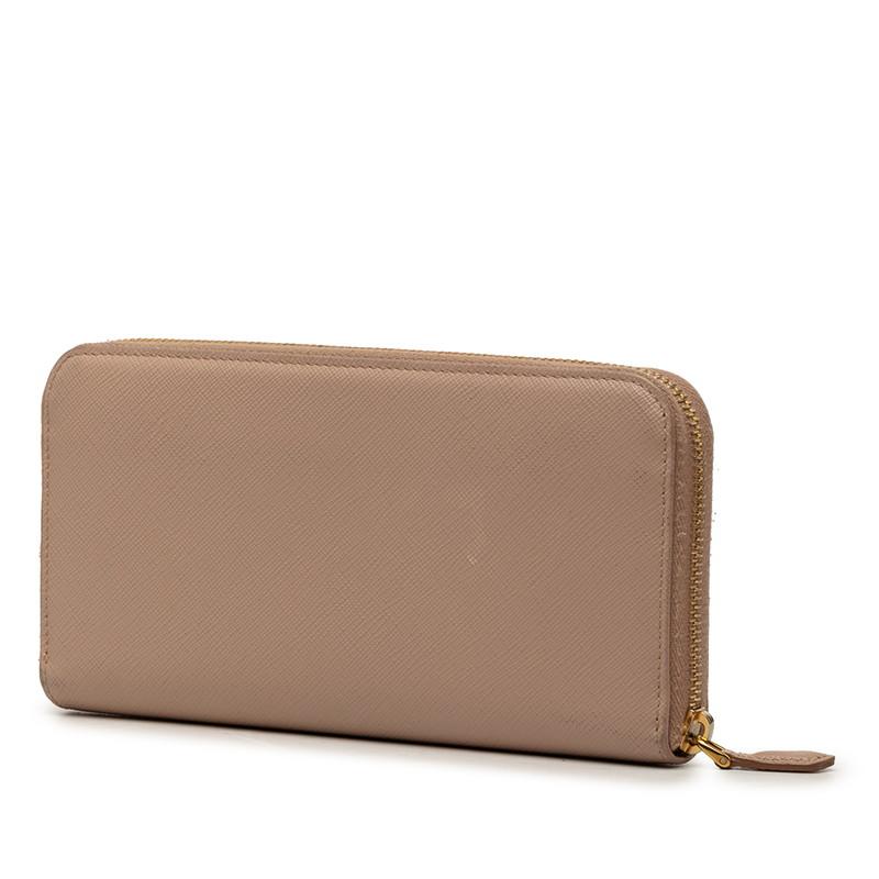 PRADA（プラダ） サフィアーノ ラウンドファスナー 長財布 リボン
