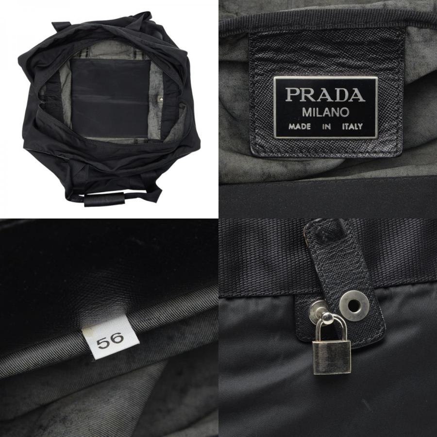 PRADA（プラダ） 三角ロゴプレート ボストンバッグ トラベルバッグ
