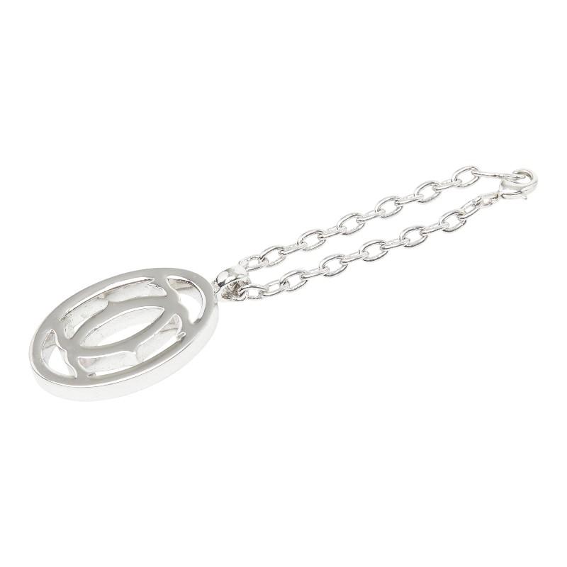 Cartier（カルティエ） 2C ロゴ キーホルダー バッグチャーム T1220148