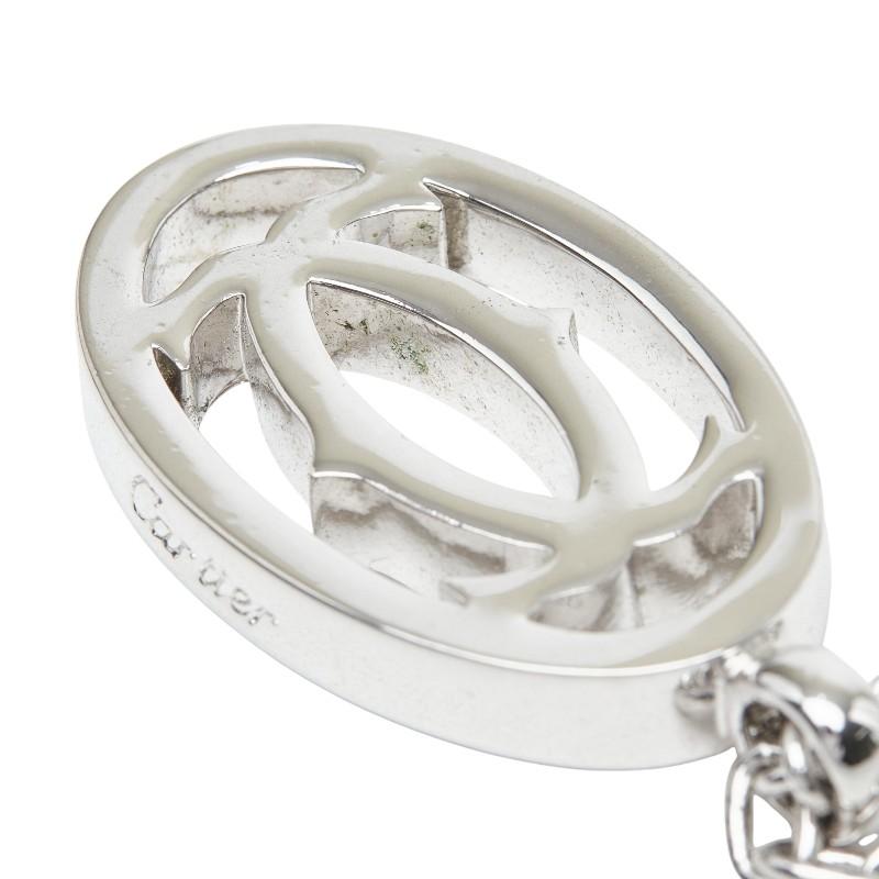 Cartier（カルティエ） 2C ロゴ キーホルダー バッグチャーム T1220148