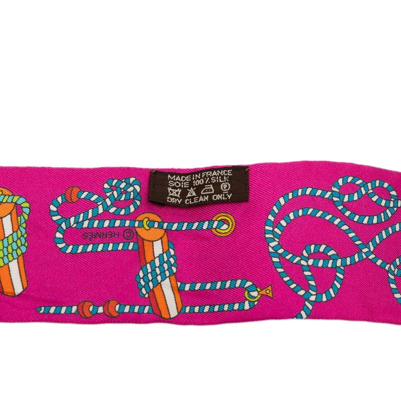 HERMES ツイリー スカーフ パープル系 HERMES ツイリー スカーフ