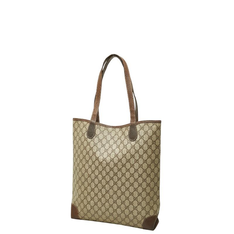 GUCCI（グッチ） オールドグッチ GGスプリーム シェリーライン トート 