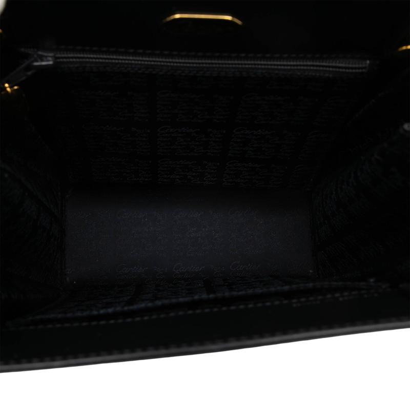 Cartier（カルティエ） サファイアライン ハンドバッグ ブラック