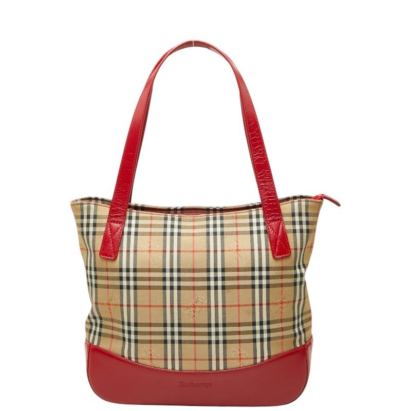 BURBERRY（バーバリー） ノバチェック トートバッグ ハンドバッグ