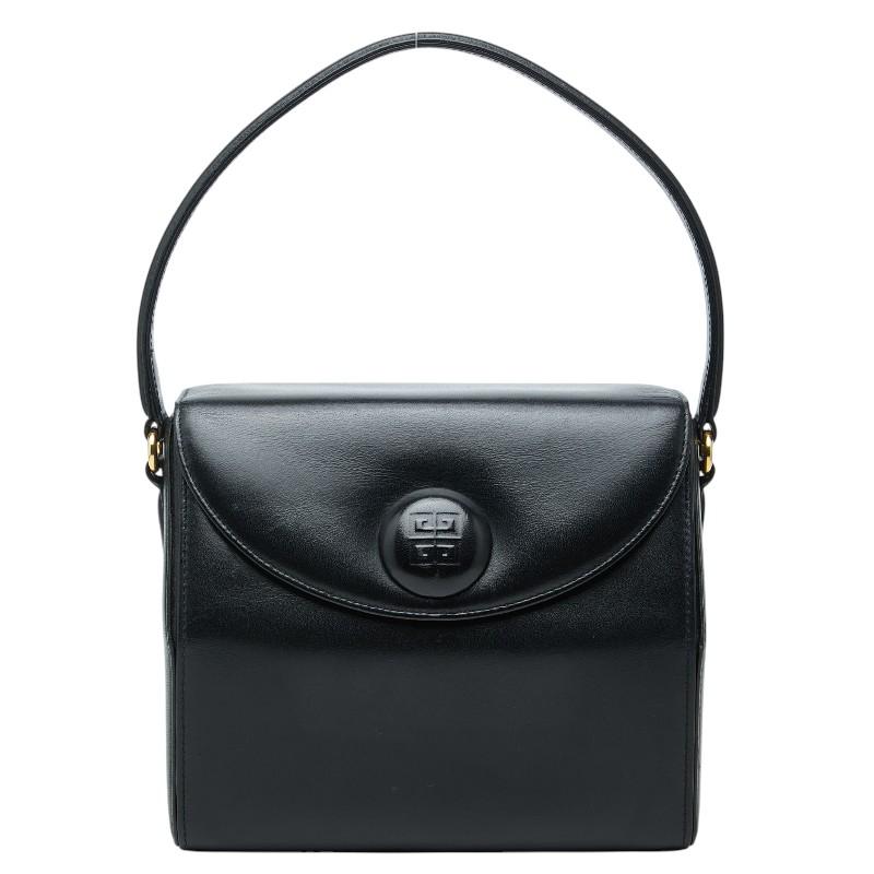 ジバンシー 4Gロゴ ハンドバッグ ブラック レザー レディース Givenchy