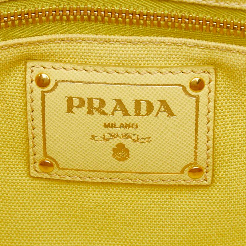 PRADA（プラダ） 三角ロゴプレート カナパ ラージ トートバッグ