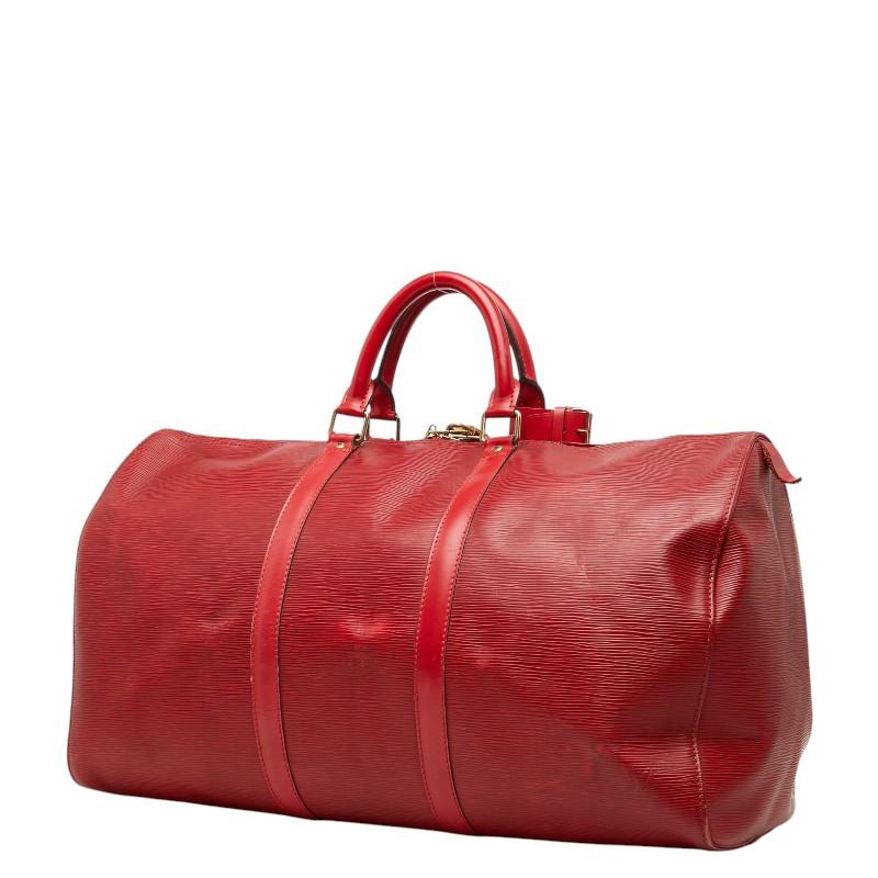 ルイヴィトン 赤エピ キーポル50 ボストンバッグ LOUIS VUITTON（ルイ・ヴィトン） ルイ ヴィトン エピ キーポル 50