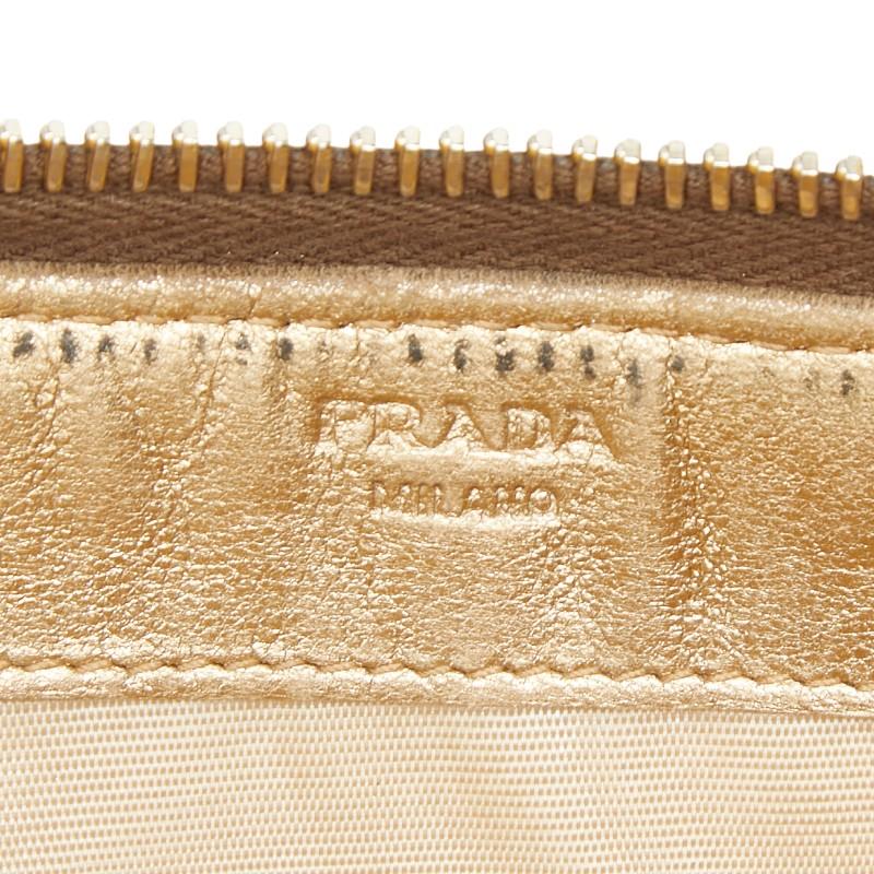 PRADA（プラダ） ロゴ パイソン ラウンドファスナー 長財布 1M0506