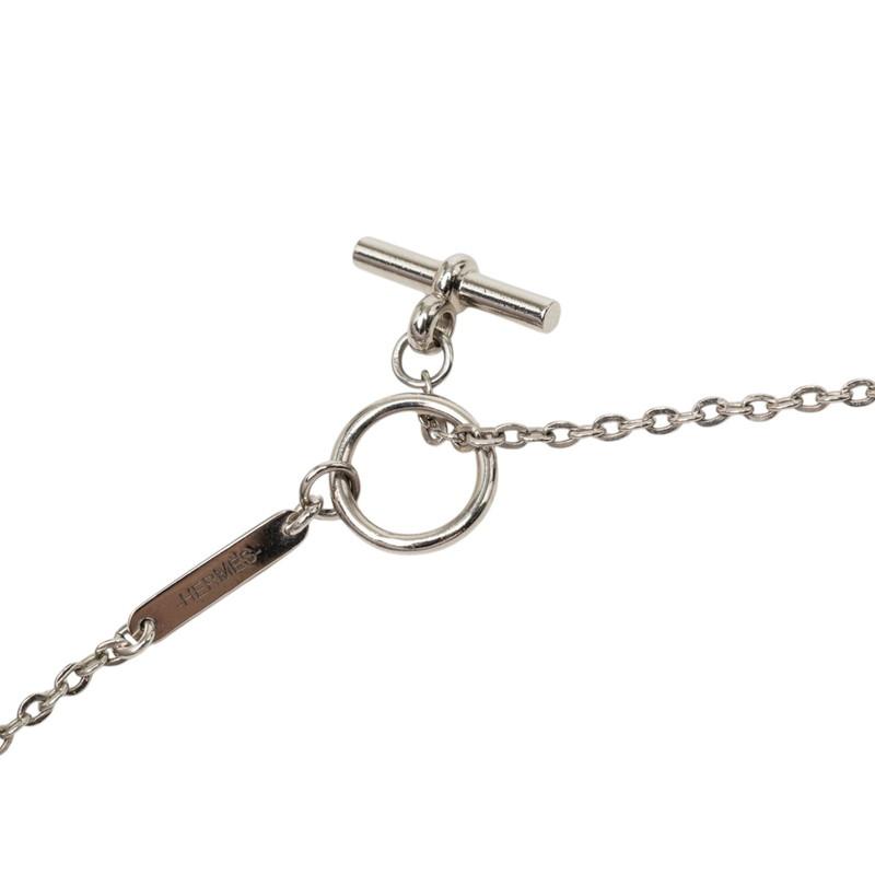 HERMÈS エルメス　コルダージュロープネックレス HERMES（エルメス） コルダージュ ロープ ネックレス シルバー メタル