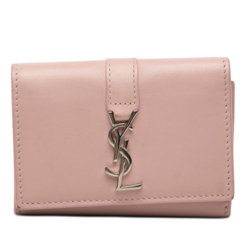 SAINT LAURENT サンローラン キーケース 6連 ピンク Yves Saint Laurent（イヴ・サンローラン） サンローラン YSLロゴ 6連