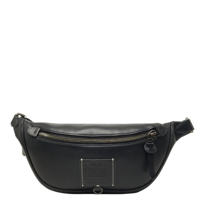 コーチ ボディバッグ ショルダーバッグ 37951 クロスボディ 斜め掛け COACH（コーチ） ウエストバッグ ボディバッグ 37951 ブラック レザー