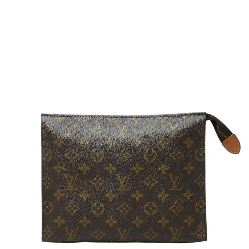 ルイヴィトン ポーチ モノグラム ポッシュトワレット26 M47542 ブラウン LOUIS VUITTON（ルイ・ヴィトン） ルイ ヴィトン モノグラム ポッシュ