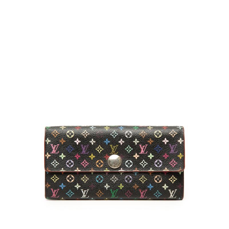 【最終値下】ルイヴィトン　ポルトフォイユサラ　マルチカラー　長財布 LOUIS VUITTON（ルイ・ヴィトン） ルイ ヴィトン モノグラム マルチ