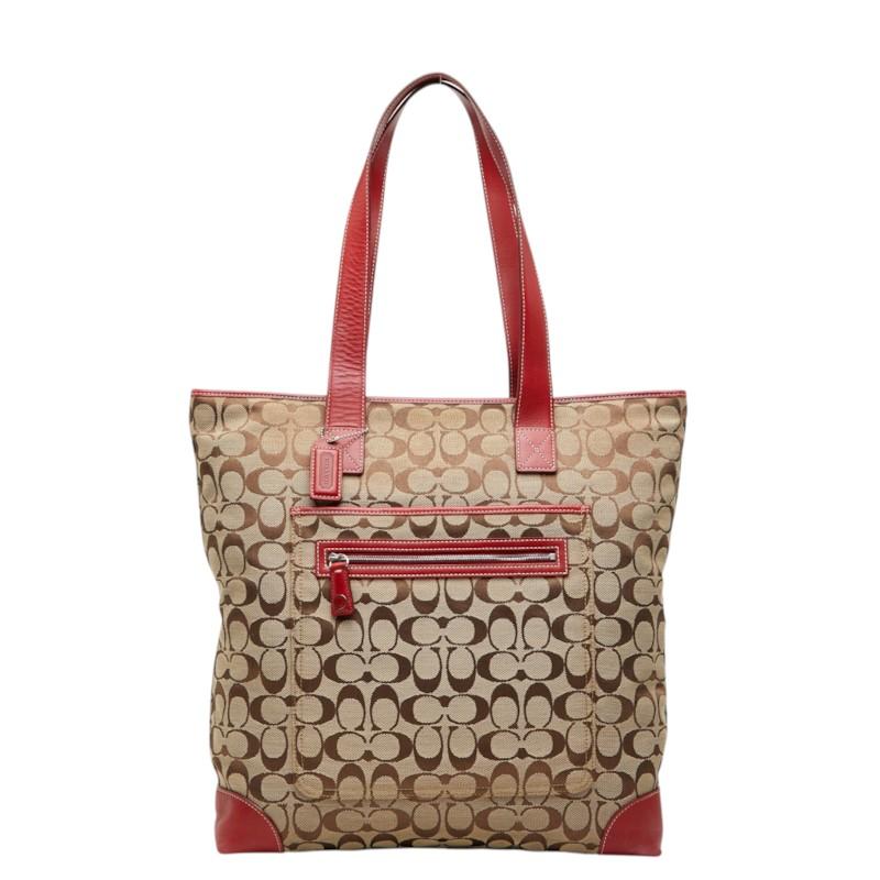 COACH（コーチ） シグネチャー ショルダーバッグ トートバッグ 6071