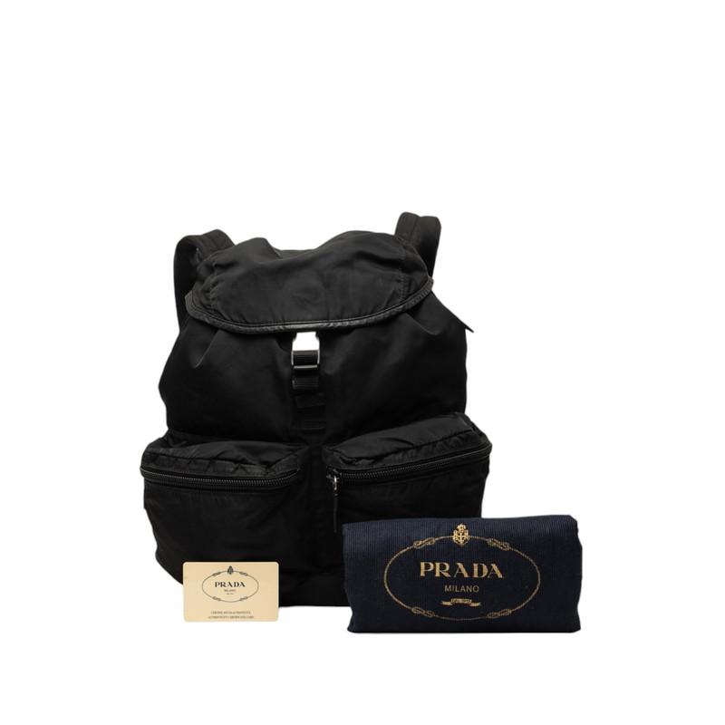 PRADA（プラダ） ポコノ 三角ロゴプレート ヴィアッジョ リュック