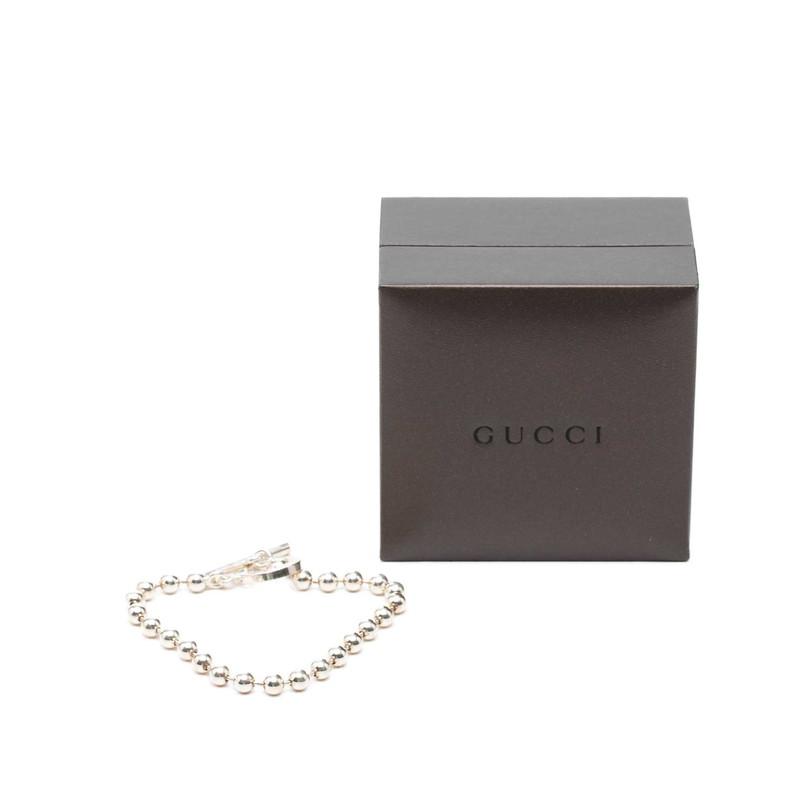 GUCCI（グッチ） ボールチェーン ブレスレット #19 SV925 シルバー
