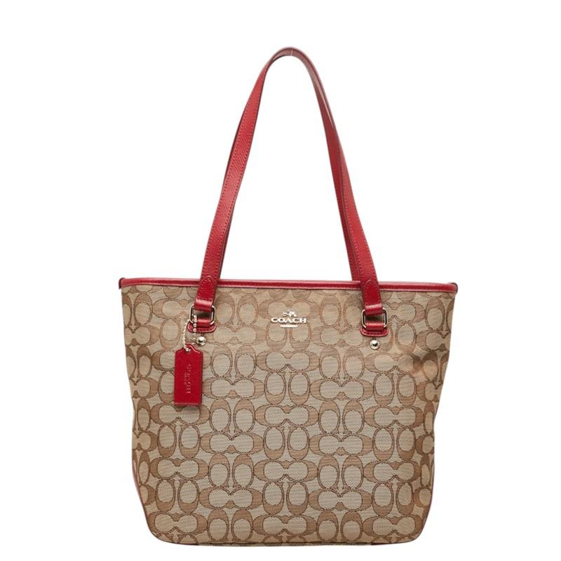 COACH（コーチ） シグネチャー トートバッグ ハンドバッグ F55364