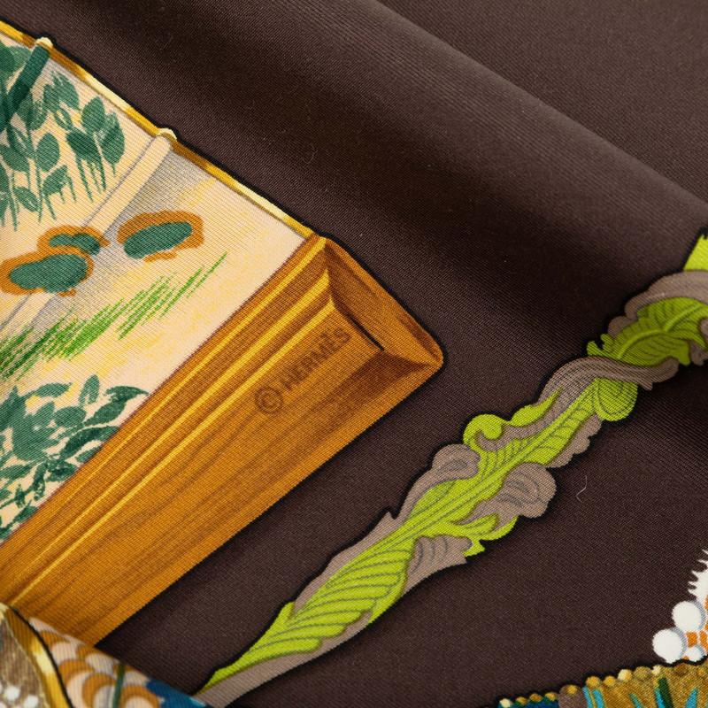 HERMES（エルメス） カレ90 BRISE DE CHARME 魅惑のそよ風 スカーフ