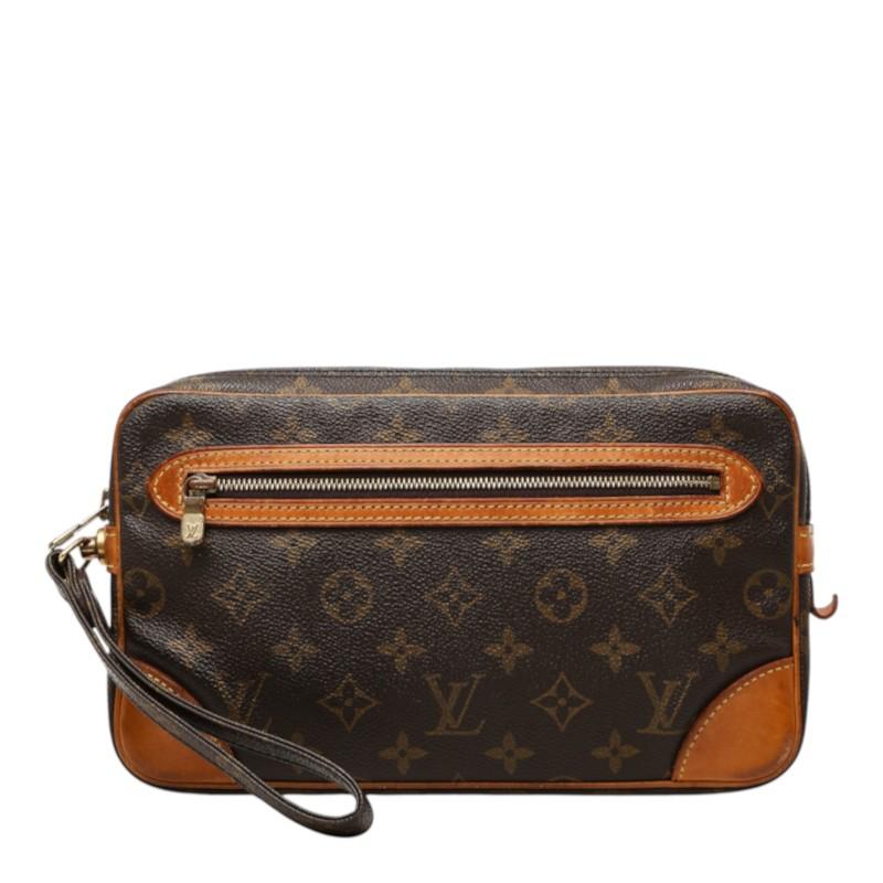 高級　ルイヴィトン　セカンドバッグ　マルリードラゴンヌ　ブラウン LOUIS VUITTON（ルイ・ヴィトン） ルイ ヴィトン モノグラム