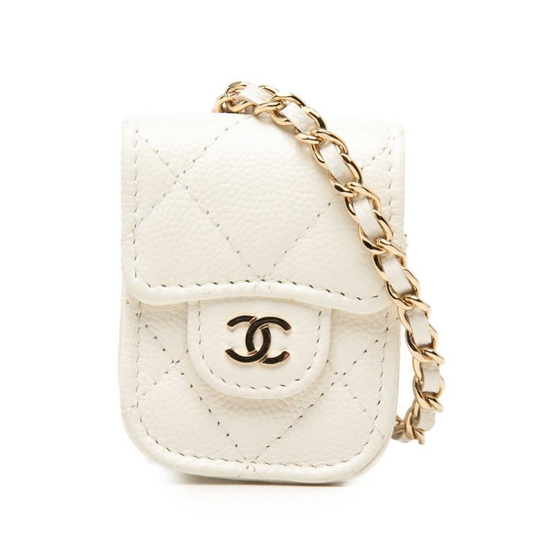 CHANEL（シャネル） ココマーク マトラッセ Airpodsケース イヤホン