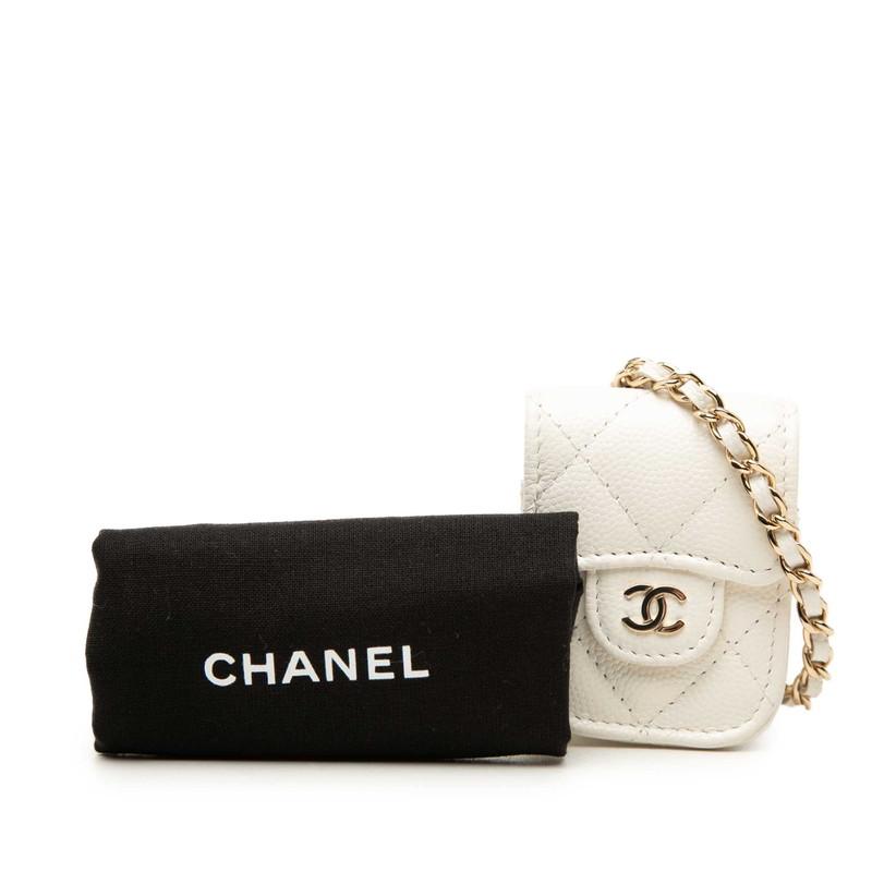 CHANEL（シャネル） ココマーク マトラッセ Airpodsケース イヤホン