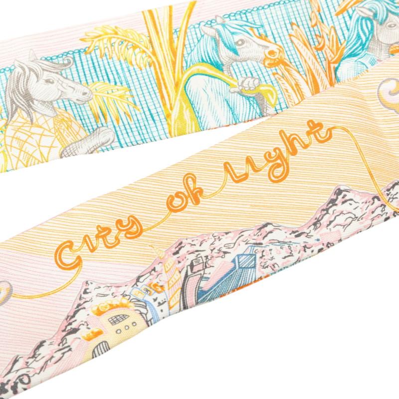 新作ツイリーHERMESシティー・オブ・ライト新品未使用 HERMES（エルメス） ツイリー City of Light シティー オブ ライト