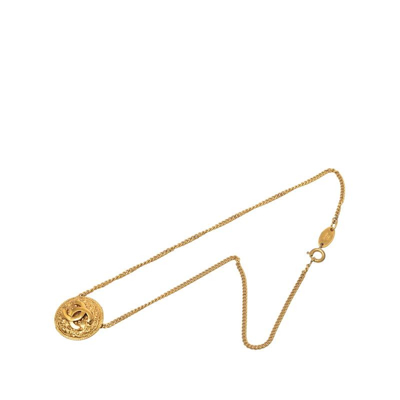 CHANEL（シャネル） ヴィンテージ ココマーク ネックレス ゴールド
