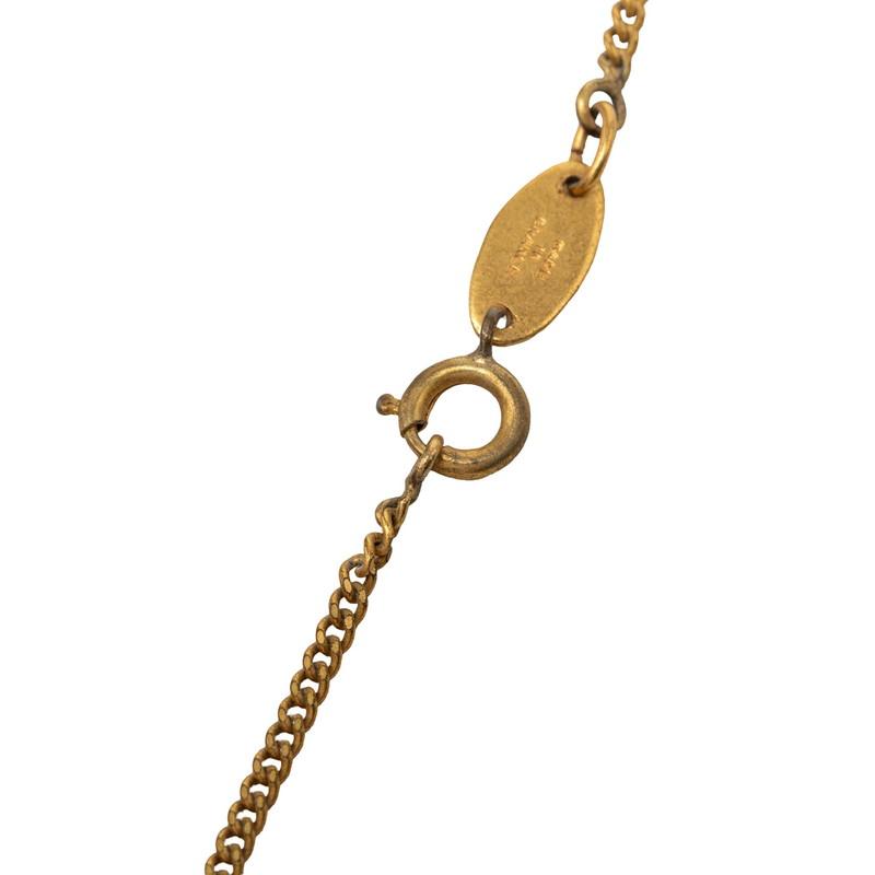 【中古】CHANEL シャネル ゴールドカラーココマークネックレス ヴィンテージ CHANEL（シャネル） ヴィンテージ ココマーク ネックレス ゴールド