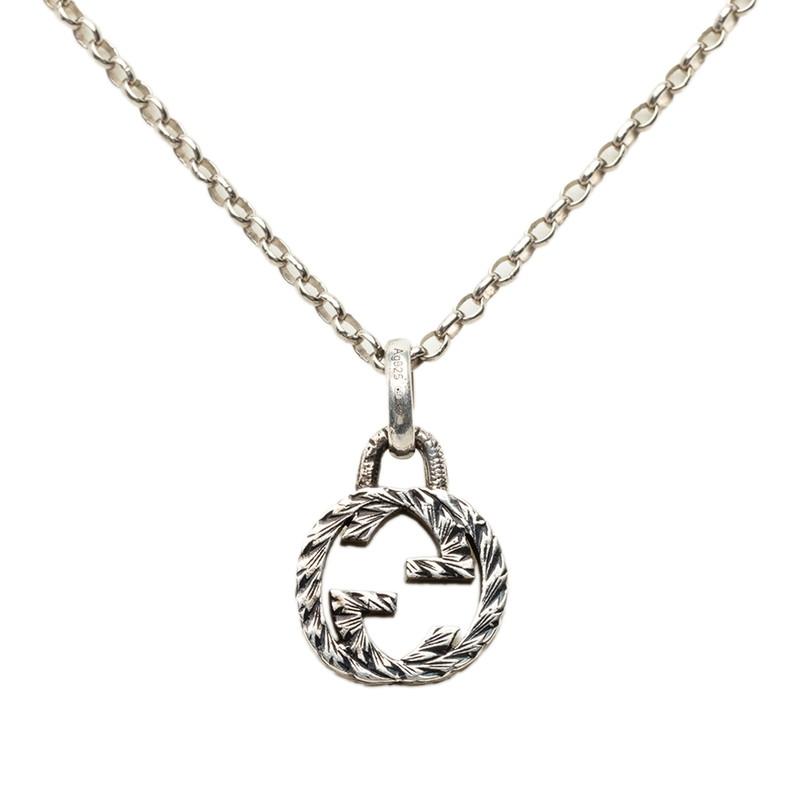 GUCCI（グッチ） インターロッキングG ネックレス SV925 シルバー