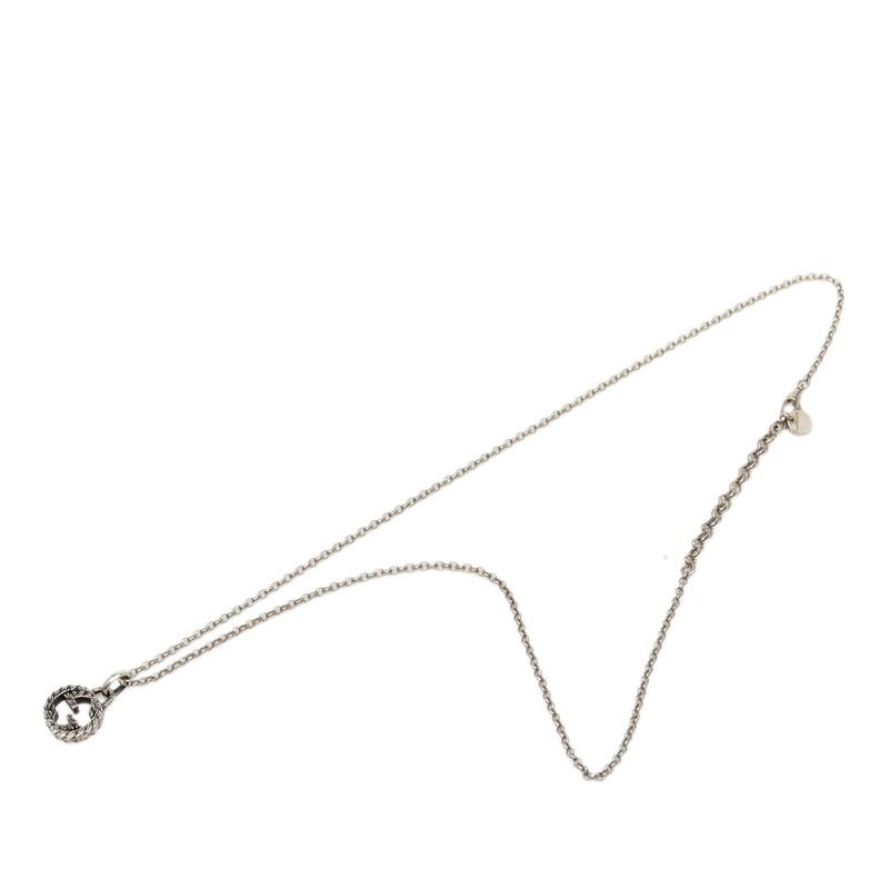 GUCCI（グッチ） インターロッキングG ネックレス SV925 シルバー