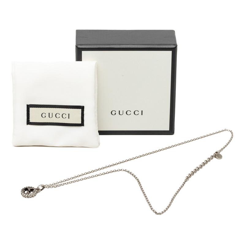 GUCCI（グッチ） インターロッキングG ネックレス SV925 シルバー