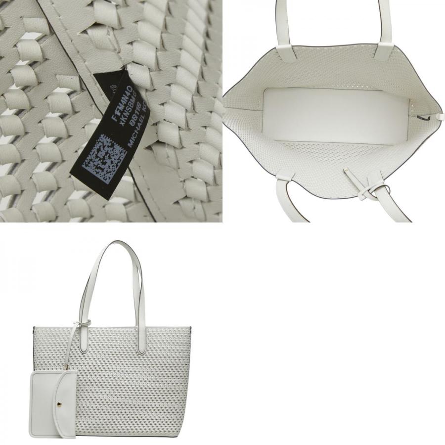MICHAEL KORS（マイケルコース） ELIZA ウーブンレザー トートバッグ