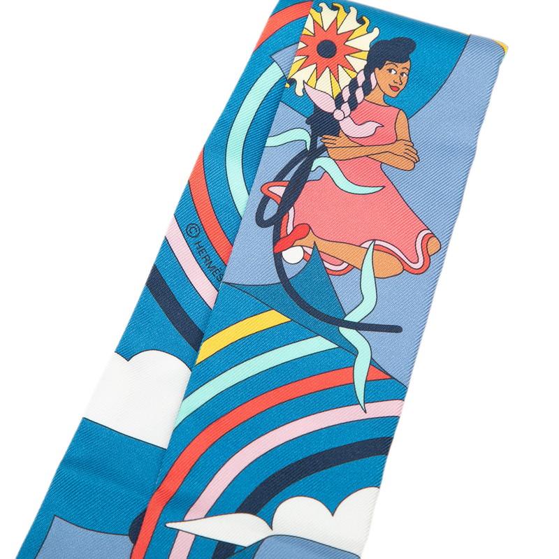 HERMES（エルメス） ツイリー 空飛ぶカレ C〓rr〓s Volants スカーフ