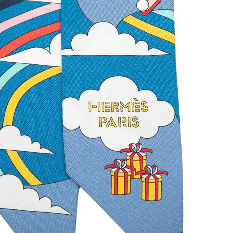 HERMES（エルメス） ツイリー 空飛ぶカレ C〓rr〓s Volants スカーフ