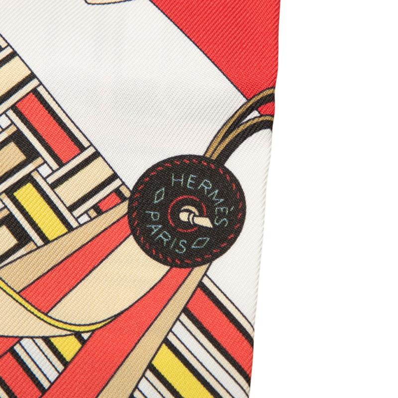 HERMES（エルメス） ツイリー 馬勒とチャーム BRIDES ET GRIS GRIS