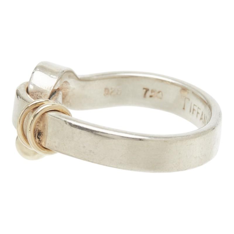 TIFFANY&Co.（ティファニー） フック＆アイ リング 指輪 シルバー