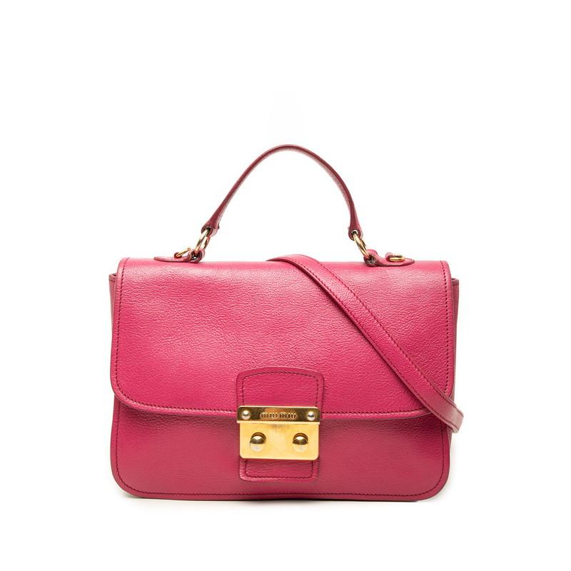 miu miu（ミュウミュウ） ハンドバッグ ショルダーバッグ 2WAY ピンク 