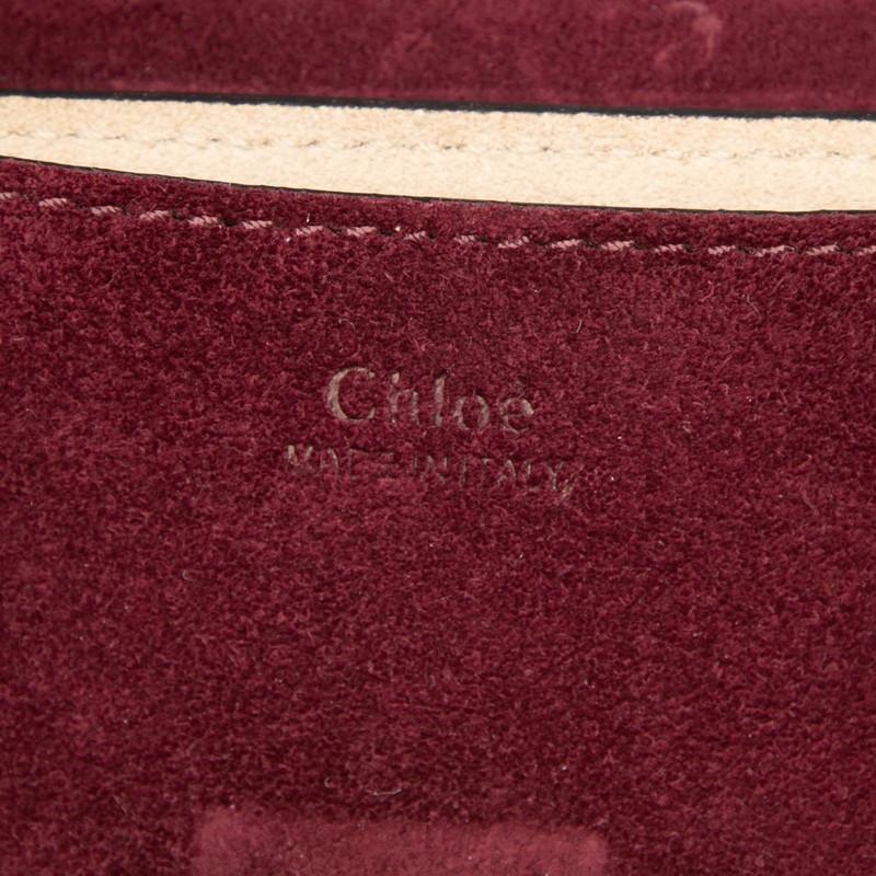 Chloe（クロエ） Drew ドリュー 斜め掛け ショルダーバッグ ボルドー