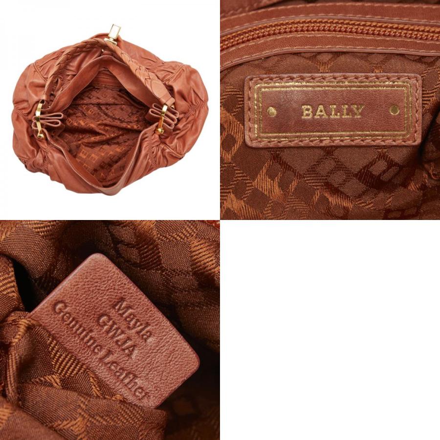 Bally（バリー） ギャザー 編み込み ワンショルダーバッグ