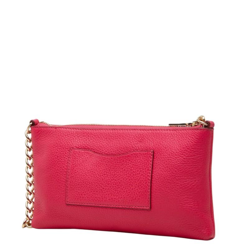 COACH（コーチ） 斜め掛け ショルダーバッグ F52709 ピンク レザー