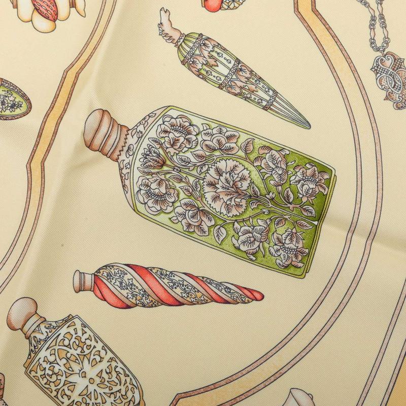 HERMES（エルメス） カレ90 Qu'importe le flacon 香水瓶 スカーフ