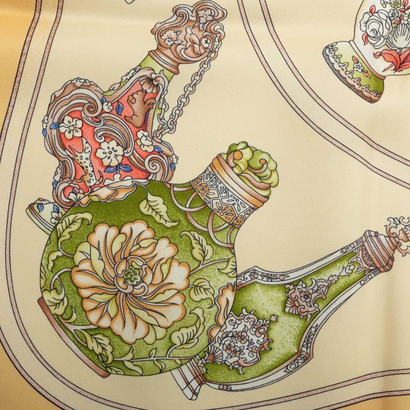 HERMES（エルメス） カレ90 Qu'importe le flacon 香水瓶 スカーフ