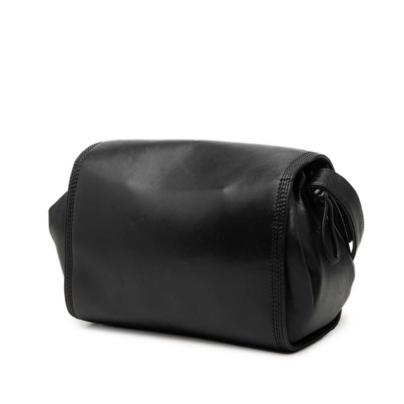 LOEWE（ロエベ） アナグラム 斜め掛け ショルダーバッグ ブラック