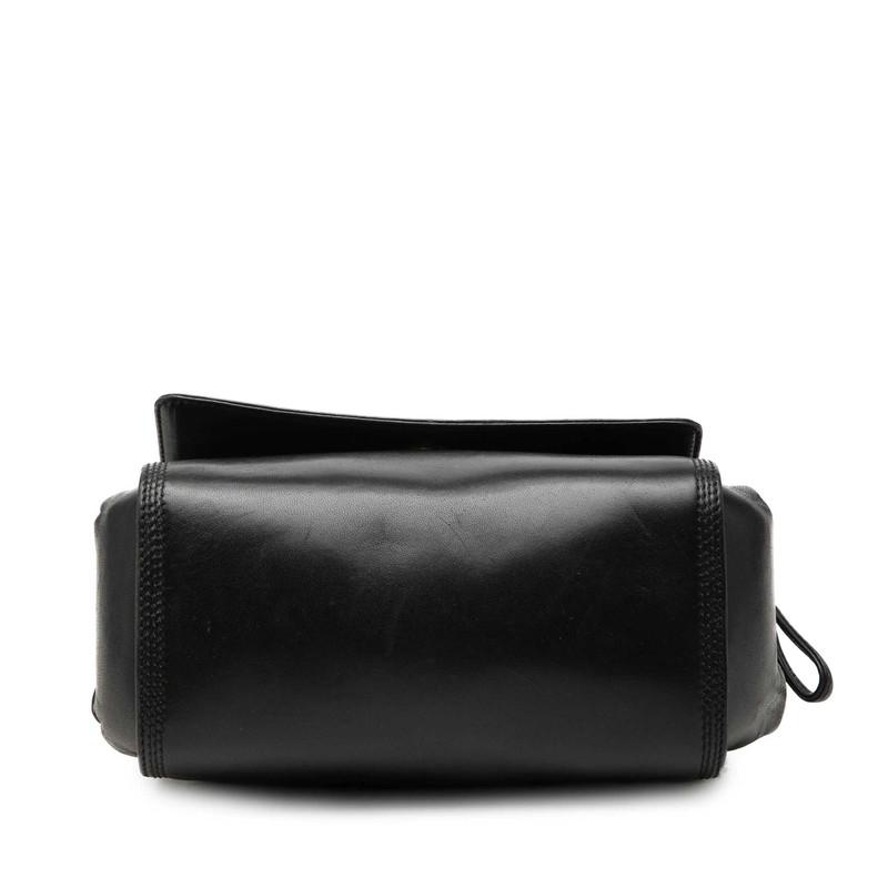 LOEWE（ロエベ） アナグラム 斜め掛け ショルダーバッグ ブラック