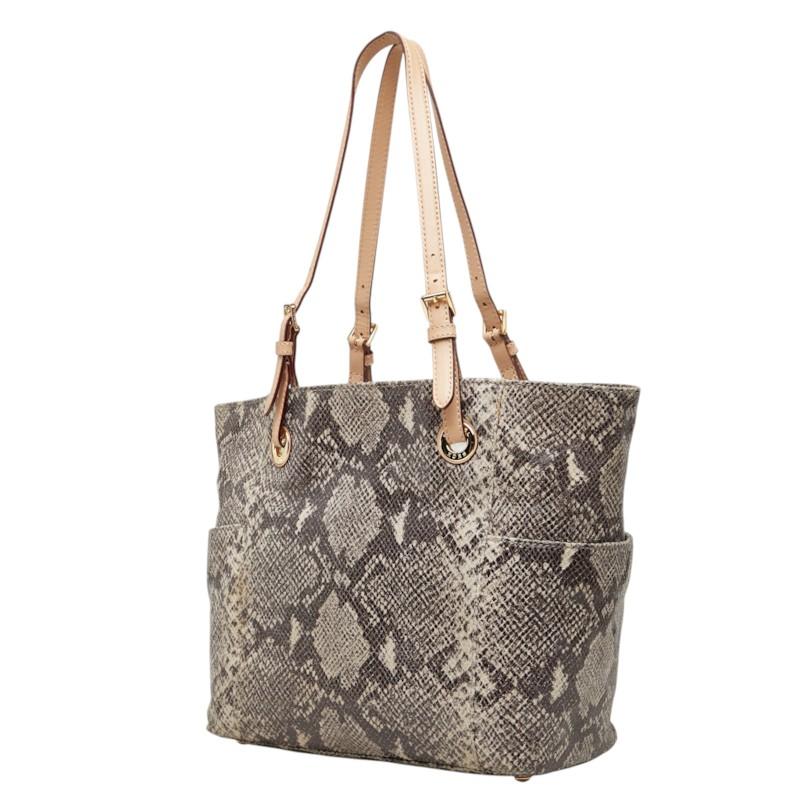MICHAEL KORS（マイケルコース） パイソン柄 トートバッグ ショルダー