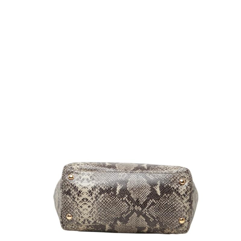 MICHAEL KORS（マイケルコース） パイソン柄 トートバッグ ショルダー