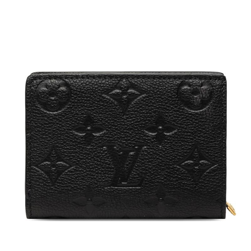 ​ルイヴィトン ポルトフォイユクレア アンプラント ノワール M80151 黒 LOUIS VUITTON（ルイ・ヴィトン） ルイ ヴィトン モノグラム アン